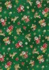tissu patchwork fat quarter Père Noël fond vert