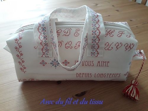 trousse artisanale broderie