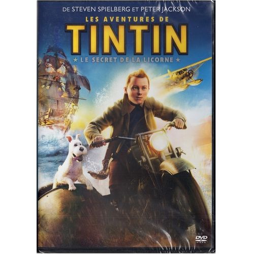 DVD film Tintin : Le Secret de la Licorne
