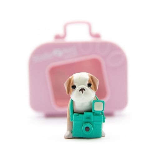figurine Studio Pets série 1 : chien et appareil photo