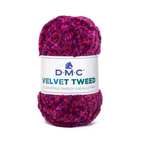 laine Velvet Tweed coloris 254 DMC