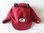 bonnet-casquette rouge enfant motif animal T48 (6-18M)