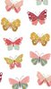 popeline coton motifs papillons largeur 150cm