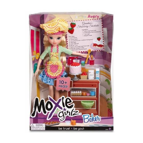 poupée Moxie Girlz : Avery et ses accessoires de cuisine